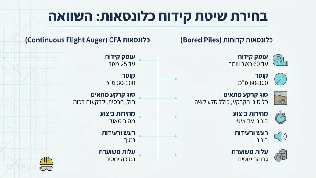 נוצר על ידי מודל בינה מלאכותית Gemini Pro תכנון הנדסי של קירות תמך וכלונסאות דיפון