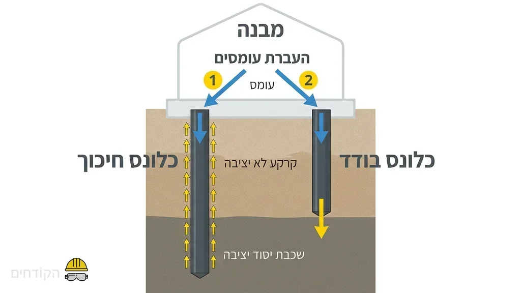 לאחר ההסבר הראשוני על מהות כלונסאות קידוח ותפקידם בייצוב המבנה. מכונת קידוח כלונסאות מקצועית בפעולה באתר בנייה