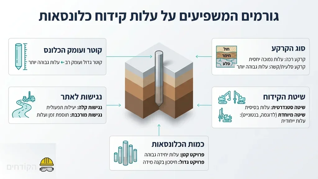 מכונת קידוח מקצועית בפעולה