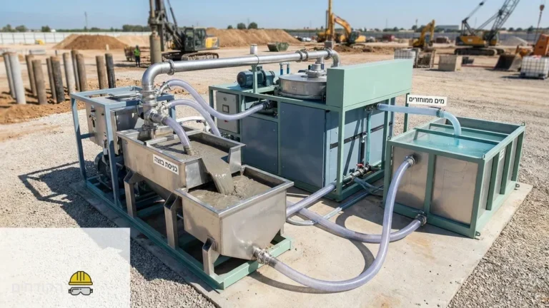 מערכת מתקדמת עבור מיחזור בוצת בנטונייט